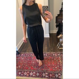 BCBG Silk Jumpsuit